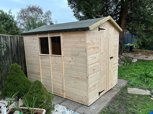 Vertwoods Heavy Frame Apex TGV Shed